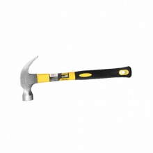 得力工具8oz纖維柄羊角錘0.25kg(黃)DL5001